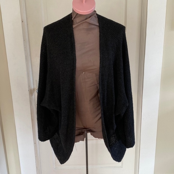 Brandy Melville Textured‎ Knit Wool Blend Shrug Open Cardigan O/S - Picture 1 of 6